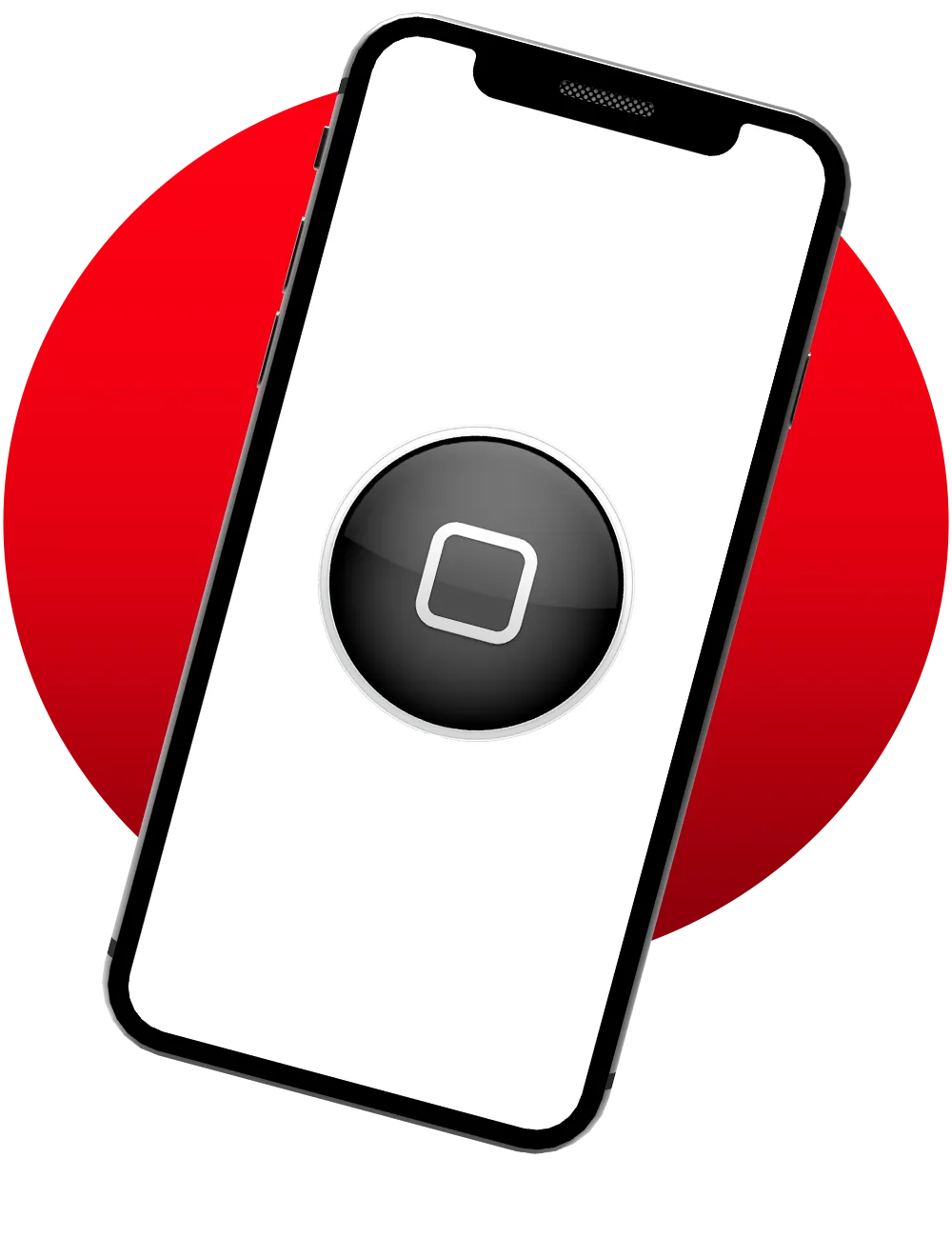 iPhone home button icon